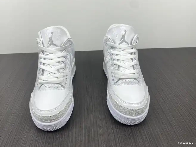 HYPE Air 'Triple 3 White' 429487-111 Retro PS Jordan 0512
